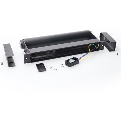 Brilagi - LED välisseinavalgusti SALERNO LED/12W/230V 35,5 cm must IP65
