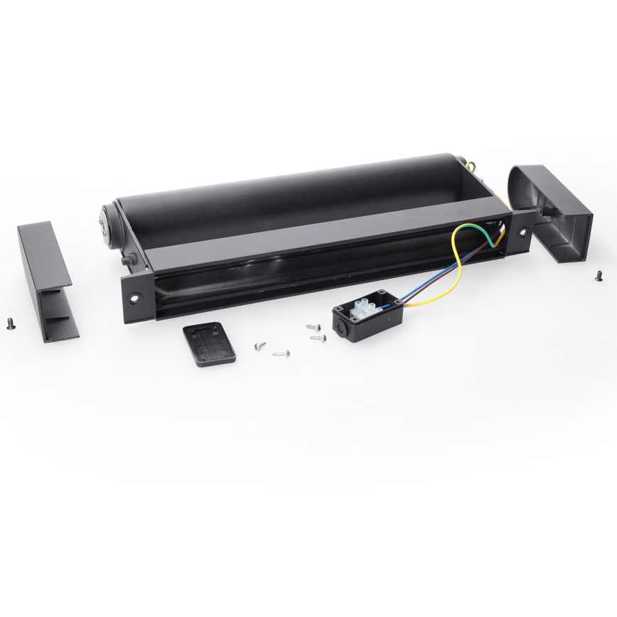 Brilagi - LED välisseinavalgusti SALERNO LED/12W/230V 35,5 cm must IP65