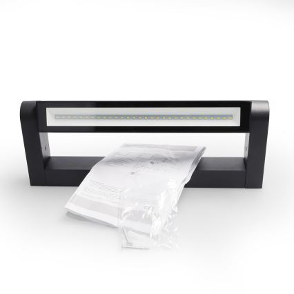 Brilagi - LED välisseinavalgusti SALERNO LED/12W/230V 35,5 cm must IP65
