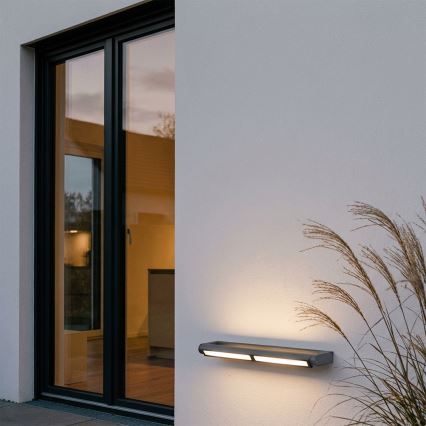 BRILAGI - LED Väline seinavalgusti fassaadile SALERNO LED/24W/230V 66 cm antratsiit IP65