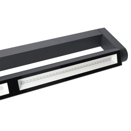 BRILAGI - LED Väline seinavalgusti fassaadile SALERNO LED/24W/230V 66 cm antratsiit IP65