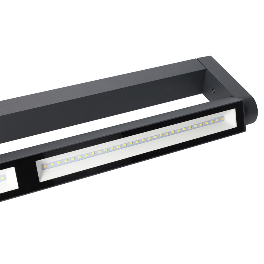 BRILAGI - LED Väline seinavalgusti fassaadile SALERNO LED/24W/230V 66 cm antratsiit IP65