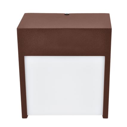 Brilagi - LED välisseinavalgusti TERNI LED/12W/230V pruun IP44