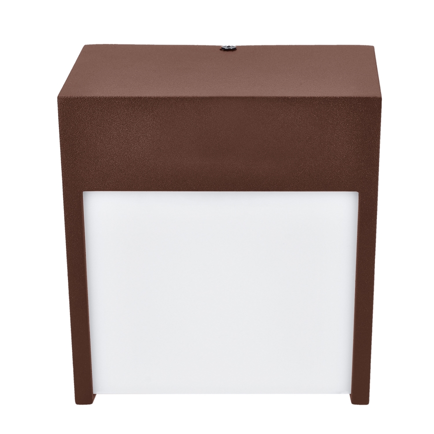 Brilagi - LED välisseinavalgusti TERNI LED/12W/230V pruun IP44