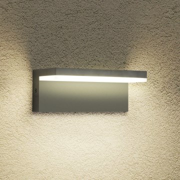 Brilagi - LED-välisseinavalgusti TESSI LED/10W/230V antratsiit IP54