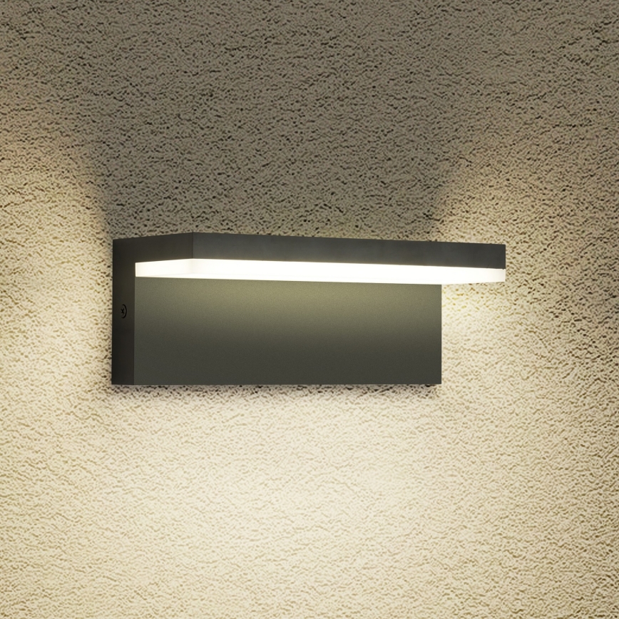 Brilagi - LED välisseinavalgusti TESSI LED/10W/230V must IP54