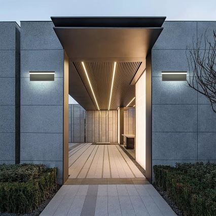 Brilagi - LED välisseinavalgusti TESSI LED/10W/230V must IP54