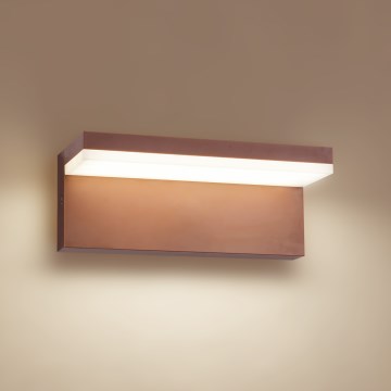 Brilagi - LED välisseinavalgusti TESSI LED/10W/230V pruun IP54