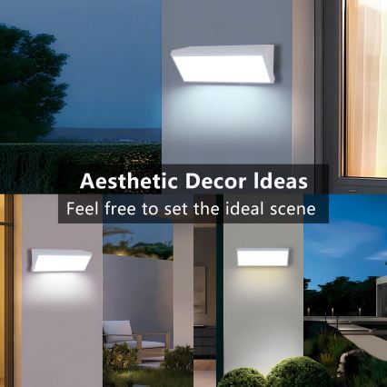 Brilagi - LED välisseinavalgusti TRIANGLE LED/42W/230V 3000/4000/6500K valge IP65