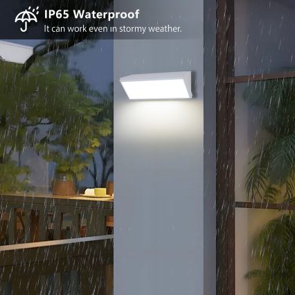 Brilagi - LED välisseinavalgusti TRIANGLE LED/42W/230V 3000/4000/6500K valge IP65