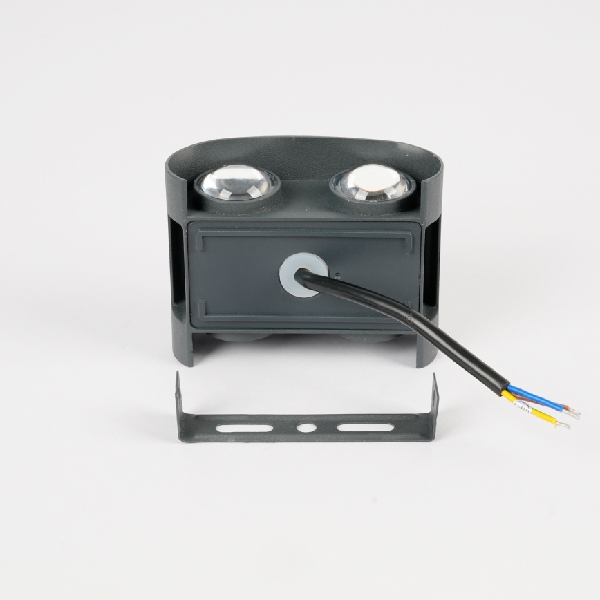 Brilagi - LED Välistingimuse valgusti FLAREBOX LED/4W/230V antratsiit IP65