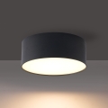 BRILAGI - LED välistingimuste laevalgusti FORIS LED/14W/230V läbimõõt 12 cm must IP44