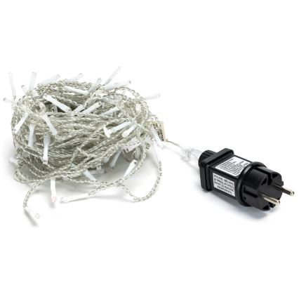 Brilagi - LED välistingimuste valguskett 200xLED/8 režiimi 13x0,6m IP44 külmvalge