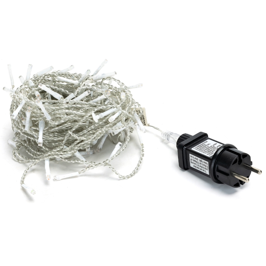 Brilagi - LED välistingimuste valguskett 200xLED/8 režiimi 13x0,6m IP44 külmvalge