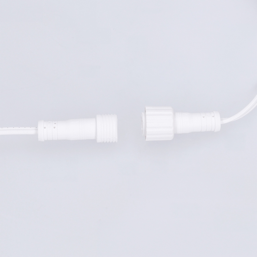 Brilagi - LED välisdekoratiivne valguskett GIRLANDA 25xE12/0,8W/230V 20m valge IP44 soe valge