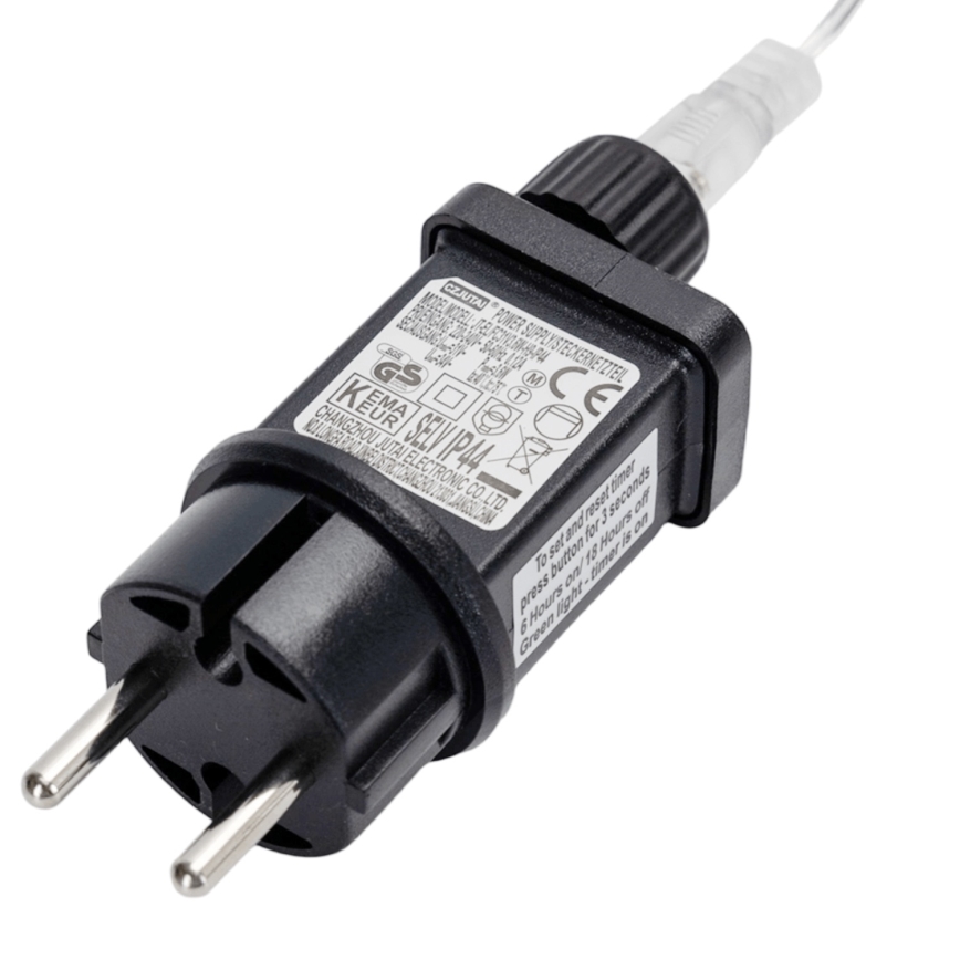 Brilagi - LED välistingimustes jõulutuled 200xLED/8 funktsiooni 13x0,6m IP44 külmvalge