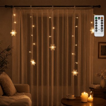 BRILAGI - LED välistingimustes jõulutuled 60xLED/6W/6x0,7m IP44 soe valge