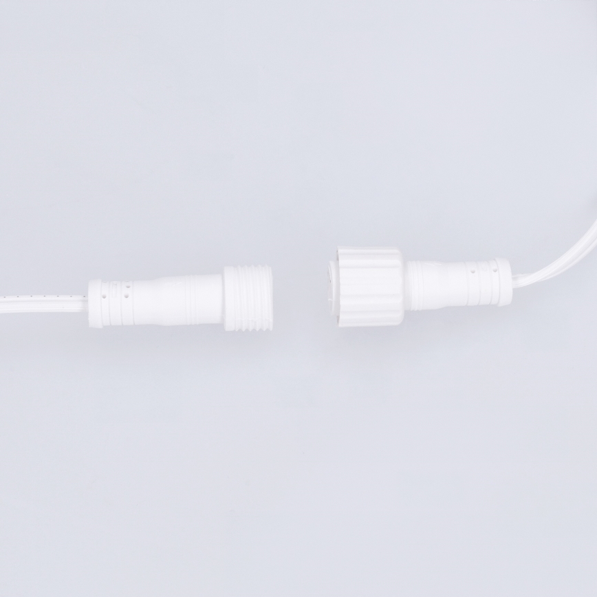 Brilagi - LED väljas kasutatav dekoratiivne valguskett GIRLANDA 10xE12/0,6W/230V 8m valge IP44 soe valge