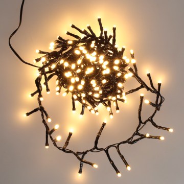 BRILAGI - LED välistingimustes valguskett 180xLED 8m IP44 soe valge