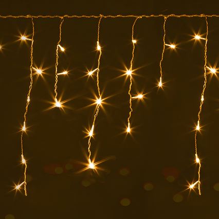 Brilagi - LED välisvalguskett 200xLED/8 funktsiooni 13x0,6m IP44 soe valge