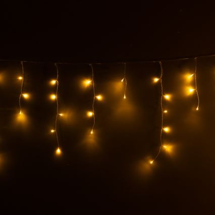 Brilagi - LED välisvalguskett 400xLED/8 funktsiooni 23m IP44 soe valge