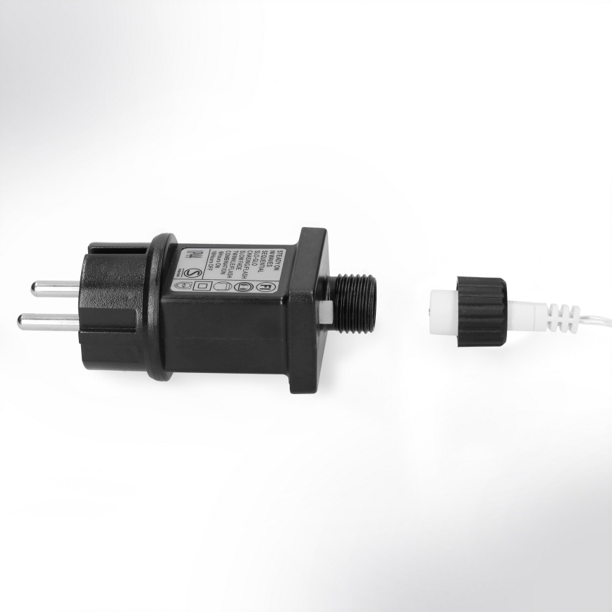 Brilagi - LED välisvalguskett 400xLED/8 funktsiooni 23m IP44 soe valge