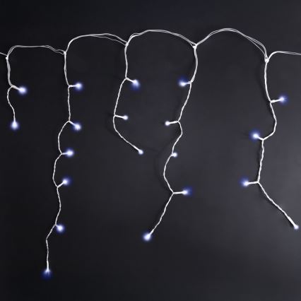 Brilagi - LED välisvalguskett 400xLED/8 režiimi 23m IP44 külmvalge