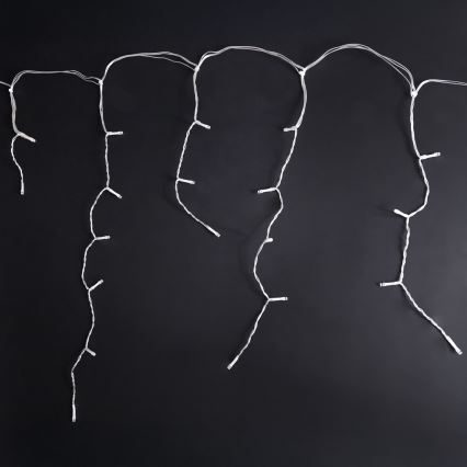 Brilagi - LED välisvalguskett 400xLED/8 režiimi 23m IP44 külmvalge