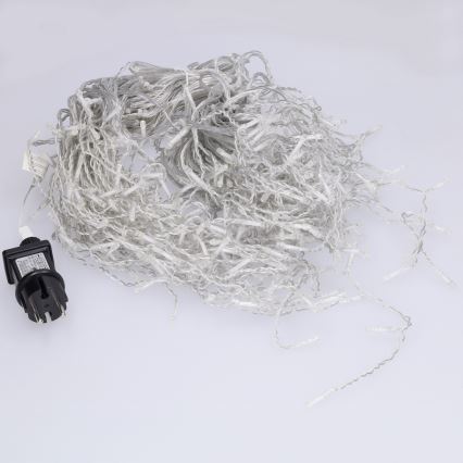 Brilagi - LED välisvalguskett 400xLED/8 režiimi 23m IP44 külmvalge