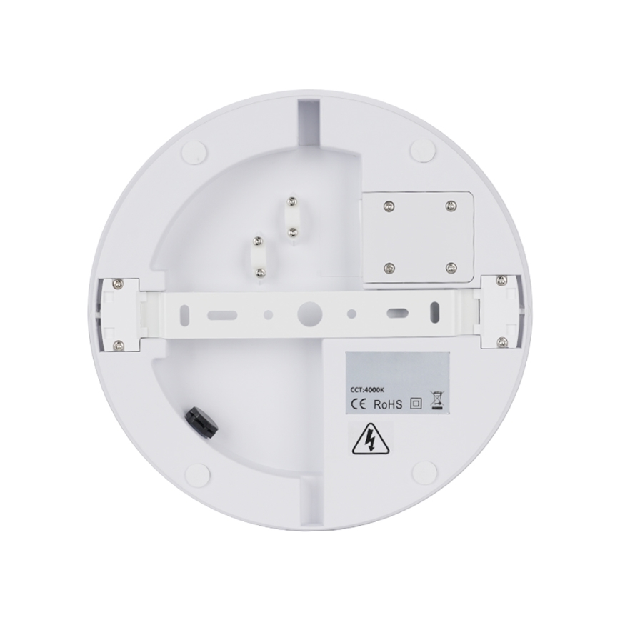 Brilagi - LED-välislaelamp BENE liikumisanduriga LED/24W/230V, läbimõõt 26 cm, valge, IP54