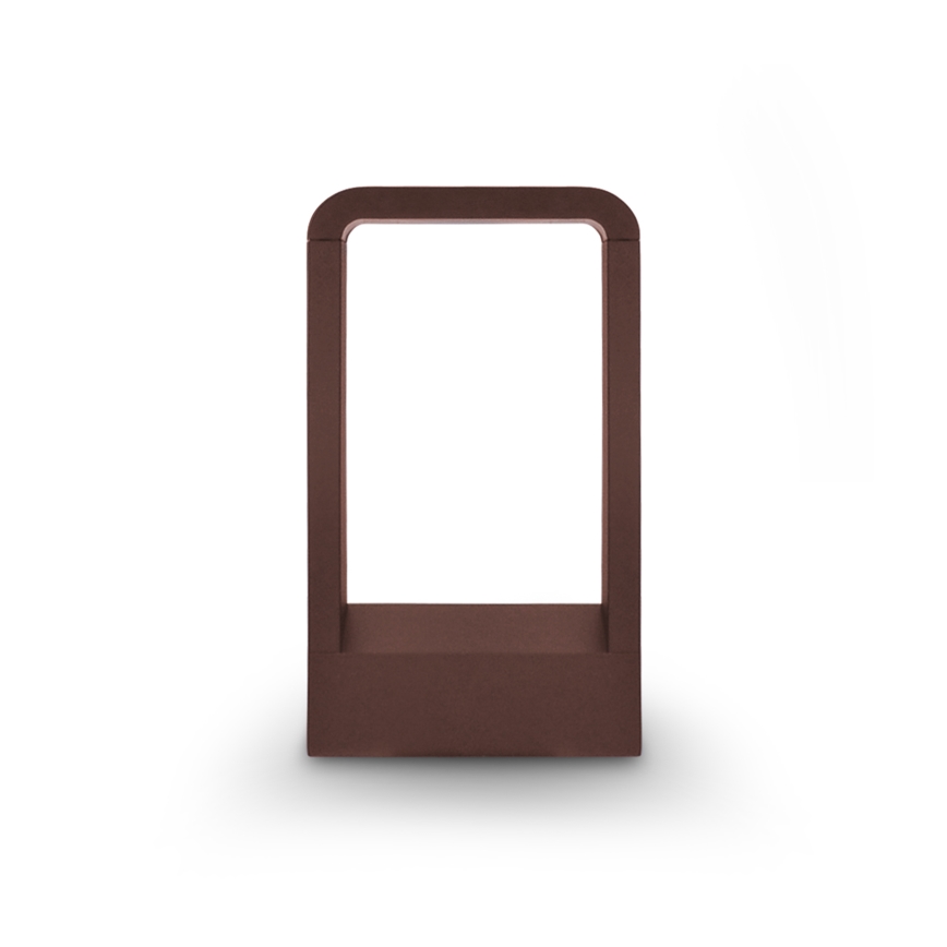 Brilagi - LED välisvalgusti BARI LED/7W/230V 3000/4000/6000K pruun IP54 30 cm