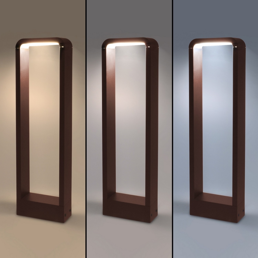 Brilagi - LED välisvalgusti BARI LED/7W/230V 3000/4000/6000K pruun IP54 50 cm