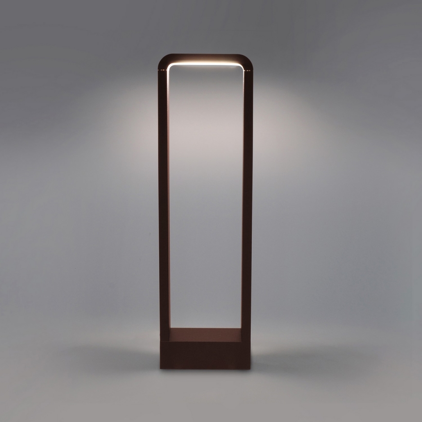 Brilagi - LED välisvalgusti BARI LED/7W/230V 3000/4000/6000K pruun IP54 50 cm