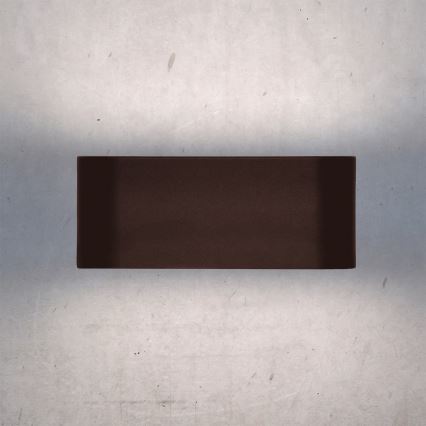 Brilagi - LED välisseinavalgusti BARI LED/7W/230V 3000/4000/6000K pruun IP54