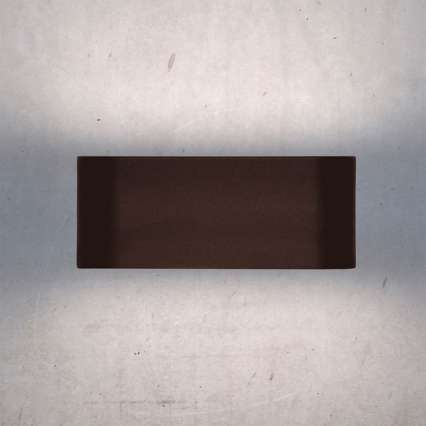 Brilagi - LED välisseinavalgusti BARI LED/7W/230V 3000/4000/6000K pruun IP54