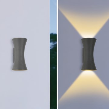 Brilagi - LED välisvalgusti BICON LED/10W/230V antratsiit IP44