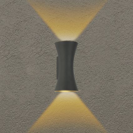 Brilagi - LED välisvalgusti BICON LED/10W/230V antratsiit IP44