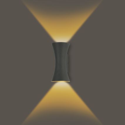 Brilagi - LED välisvalgusti BICON LED/10W/230V antratsiit IP44