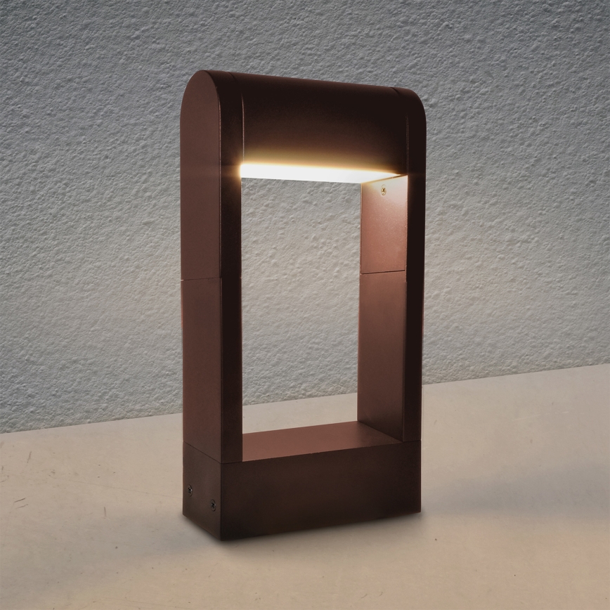 Brilagi - LED-välisvalgusti CROTONE LED/7W/230V pruun IP54 30 cm