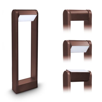 Brilagi - LED välisvalgusti CROTONE LED/7W/230V pruun IP54 50 cm