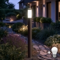 BRILAGI - LED-välisvalgusti ELIA 1xE27/7W/230V 4000K IP44 100 cm antratsiit