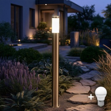 BRILAGI - LED välisvalgusti ELIA 1xE27/7W/230V 4000K IP44 100 cm mattkroom