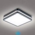 Brilagi - LED välisvalgusti liikumisanduriga BENE LED/24W/230V 26x26 cm antratsiit IP54