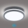 Brilagi - LED-välisvalgusti liikumisanduriga BENE LED/24W/230V, läbimõõt 26 cm, antratsiit, IP54