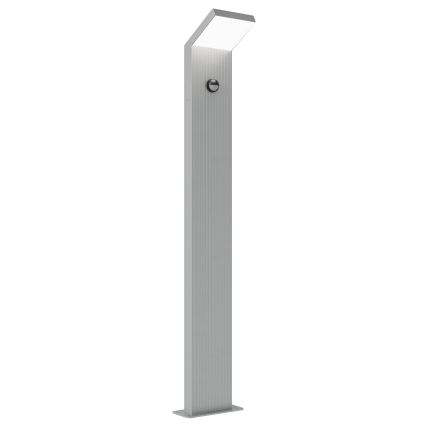 Brilagi - RIANO LED-välisvalgusti anduriga LED/8W/230V, hõbedane, IP65