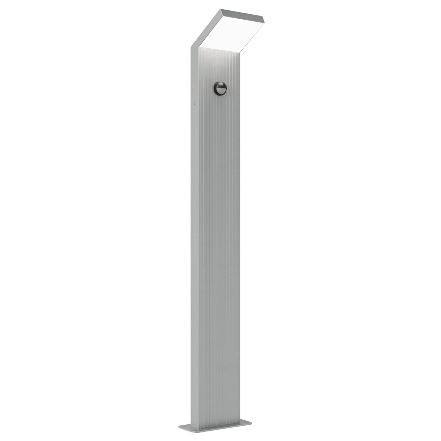 Brilagi - RIANO LED-välisvalgusti anduriga LED/8W/230V, hõbedane, IP65