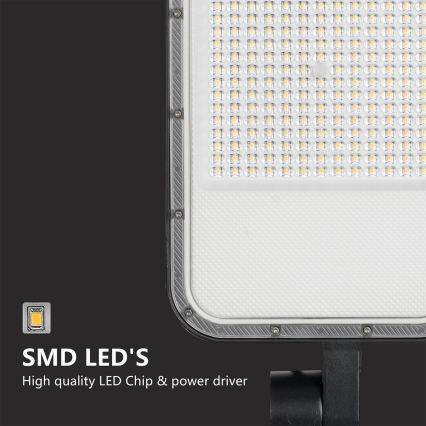 Brilagi - LED tänavavalgusti koos 3 m postiga ja liigendiga URBANLIGHT LED/200W/230V, must, IP65