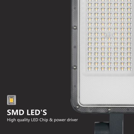 Brilagi - URBANLIGHT 3 m postiga LED-tänavavalgusti pööratava liigendiga, 50W/230V, antratsiit, IP65