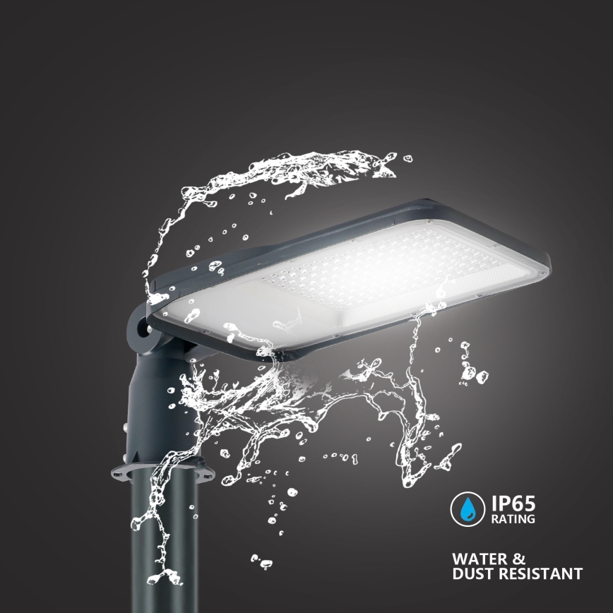 Brilagi - URBANLIGHT LED tänavavalgusti koos 4 m postiga ja liigendiga LED/100W/230V antratsiit IP65