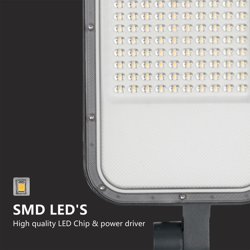 Brilagi - URBANLIGHT LED tänavavalgusti koos 4 m postiga ja liigendiga LED/100W/230V antratsiit IP65